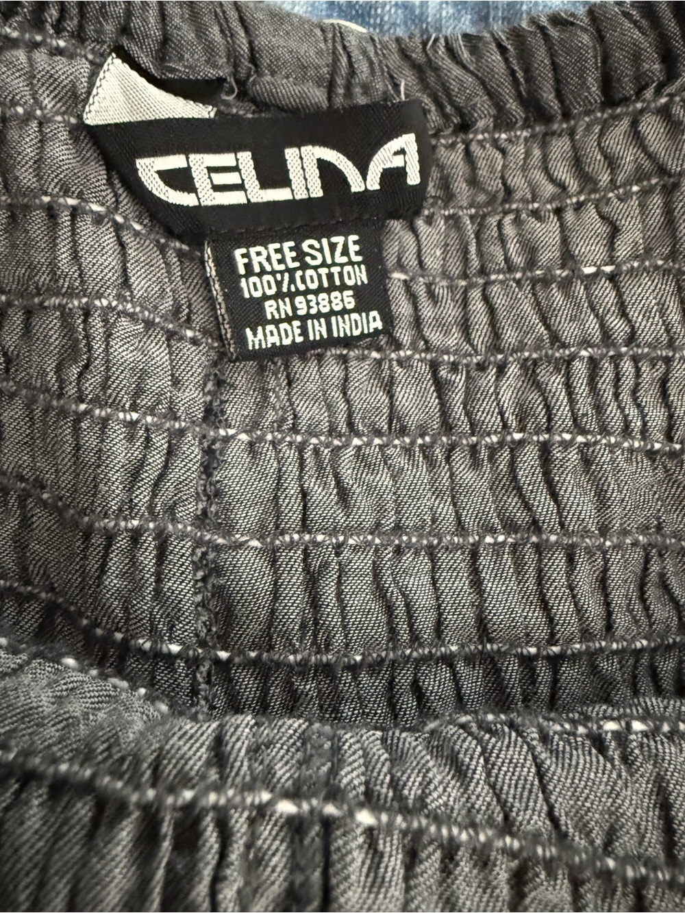 Celina Genie Harem Gaucho Culottes Ruched Ties on Side of Legs Ruffled Hems |GUC - Picture 7 of 11
